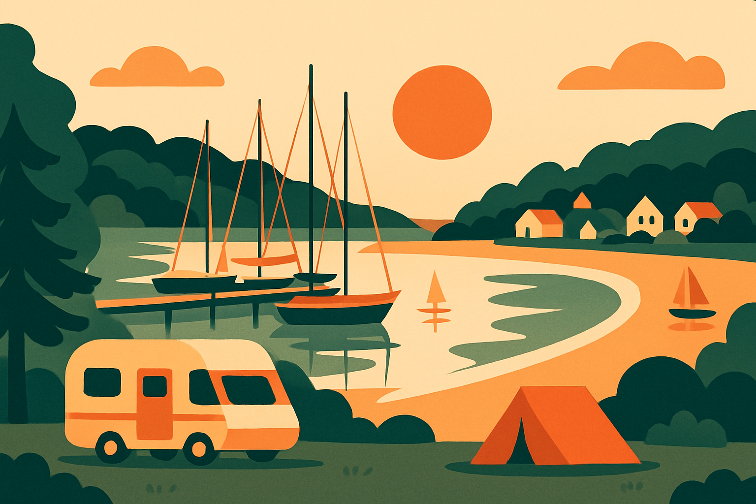 Camperpark Marina Port Zélande