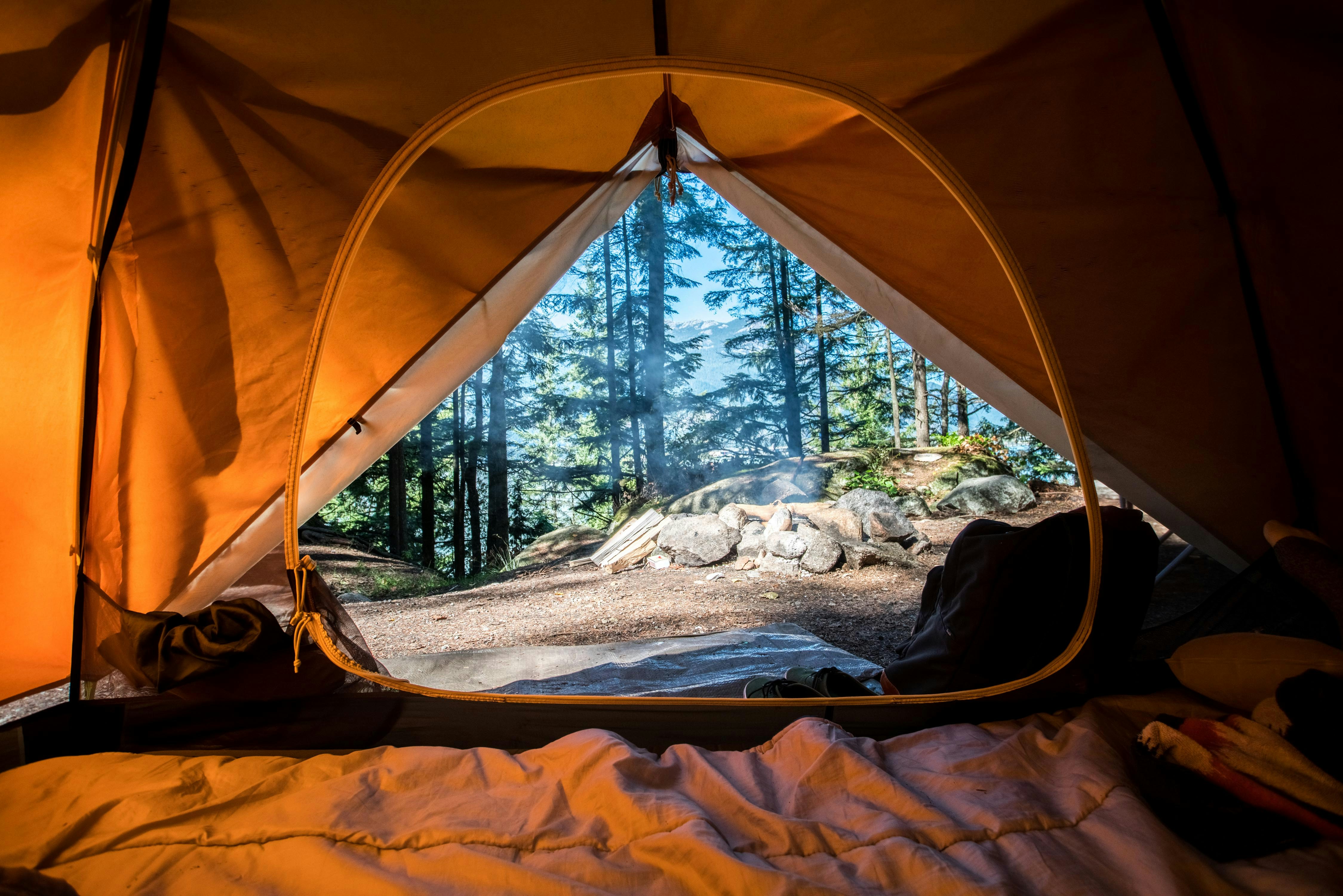 Camping foto